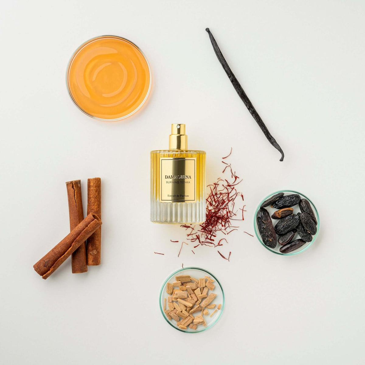 BURNING TONKA - Extrait de Parfum - NOTEN: ZIMT | COGNAC | VANILLE | SANDELHOLZ